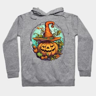 Retro Witchy Halloween #4 Hoodie